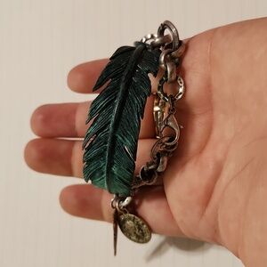 Feather bracelet